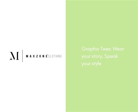Graphic Tees: Wear your story, Speak your style – Maxzone Clothing