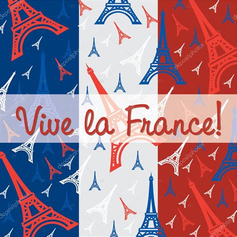 Vive La France! — Stock Vector © piccola #5976888