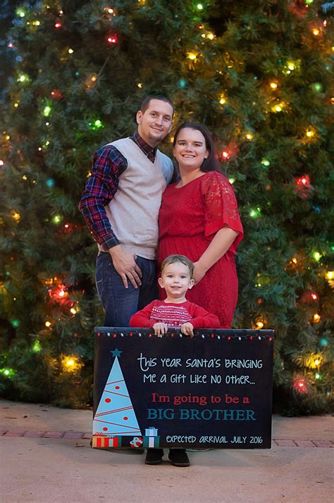 Our Christmas Pregnancy Announcement for second pregnancy ...