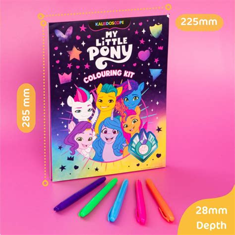 Hinkler Kaleidoscope Colouring Kit My Little Pony - Best Gifts for Kids