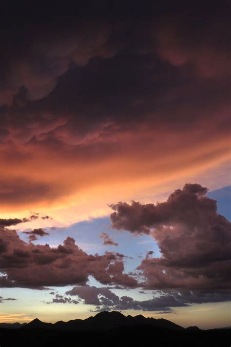 Download wallpaper 800x1200 clouds, sky, mountains, overcast iphone 4s ...