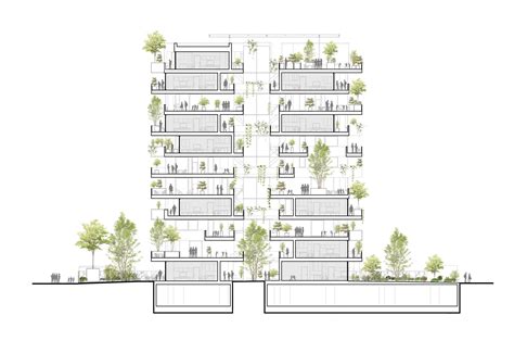 Vox Vertical Village Apartment Building Floor Plan