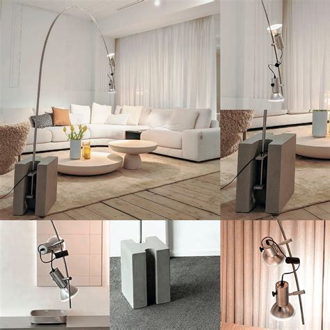 Floor lamp CG71 arco designed in 1971 by Christophe Gevers For Sale at ...