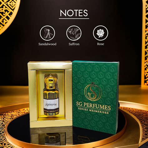 Ajmeree & Amber Oudh Gold Combo - SG Perfumes - 12ml Each
