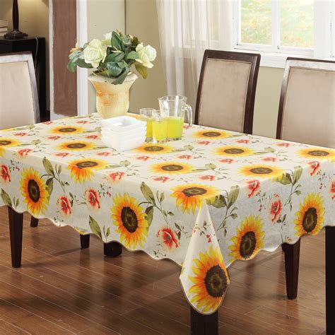 Flannel Backed Vinyl Tablecloth Fall — Randolph Indoor and Outdoor Design