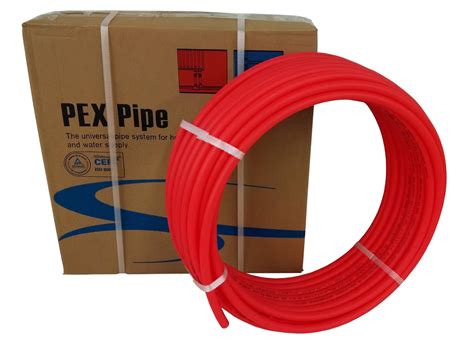 3/4" x 500ft feet Pex Tubing Oxygen Barrier O2 EVOH Pex-B Red Radiant ...