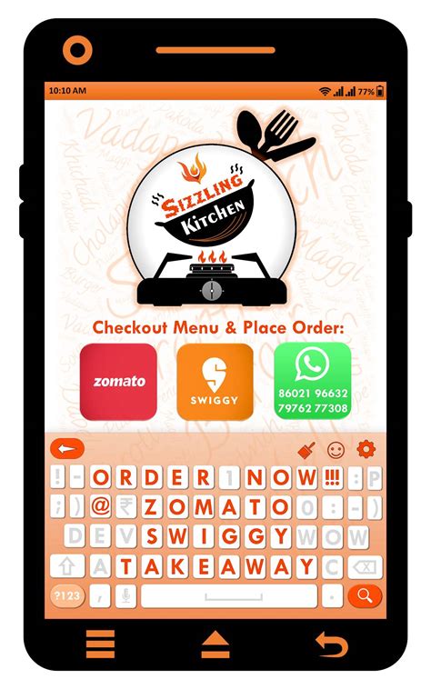 Menu at Sizzling kitchen, Udaipur