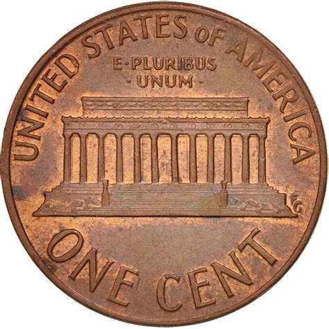One Cent 1973 Lincoln Memorial, Coin from United States - Online Coin Club