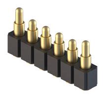 812-22-006-30-030101 MILL-MAX, SPRING LOADED CONNECTOR, HEADER, 6POS ...