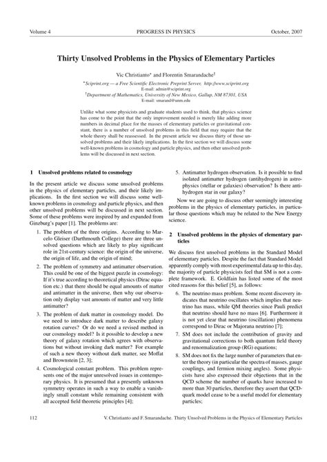 Image result for Unsolved Physics Problems