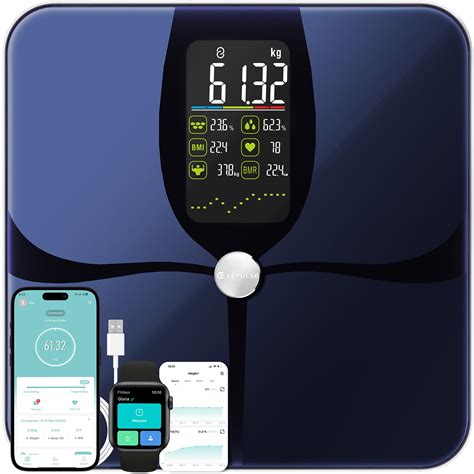 Scales For Body Weight Body Fat Scale Lepulse Large Display ...