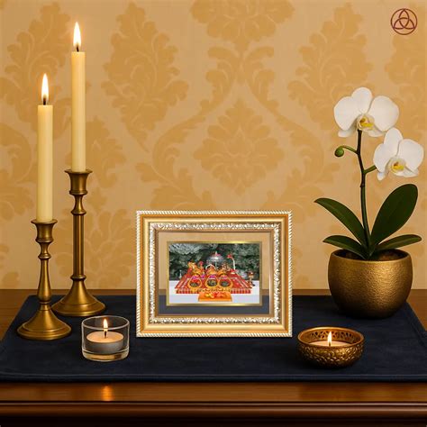 Durga Vaishno Devi Mata Ka Darbar | Divine Wall & Tabletop Photo Frame ...