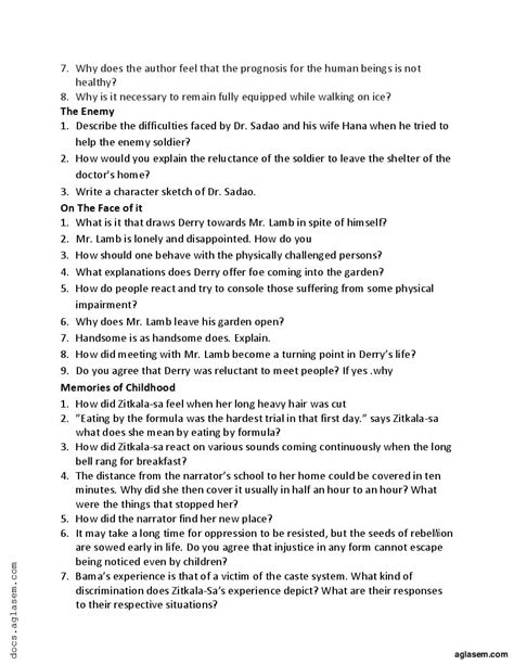 Image result for Class 12 English Important Answer Question
