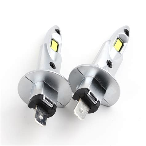 NEW 2PCS H1 LED Headlight Kit 1400LM Globes Car Bulbs High Low Beam ...