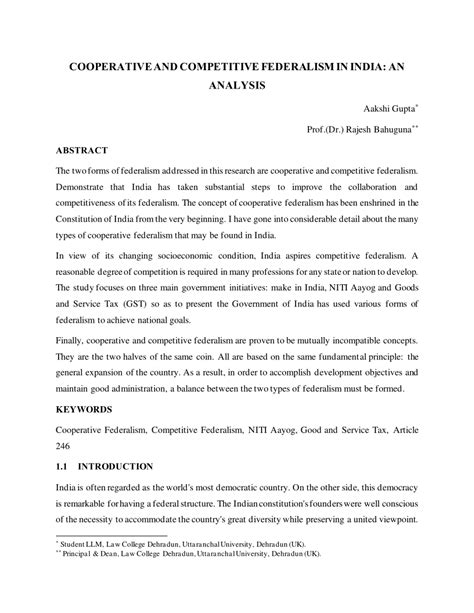 Cooperative Federalism 的图像结果