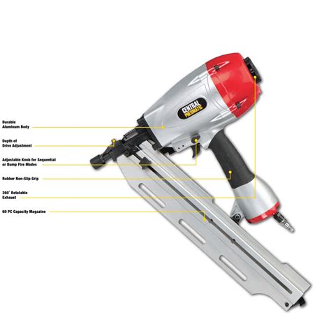 21° Angle Full Head Framing Air Nailer