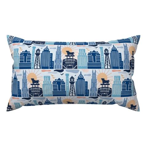North Carolina Accent Pillow Durham Skyline by Katie_hayes - Etsy UK