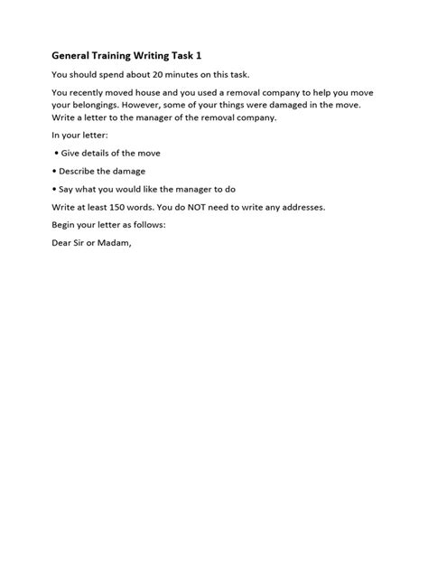 Image result for General Training Task 1