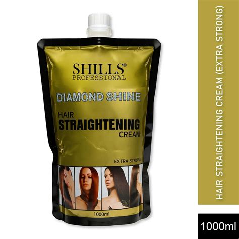 Diamond Shine Hair Straightening Cream 1000ml ( Extra Strong ) – Shills ...