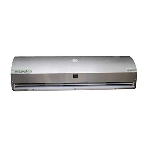 MITZVAH Air Curtain in Dual Speed – Plain Stainless Steel Body with ...