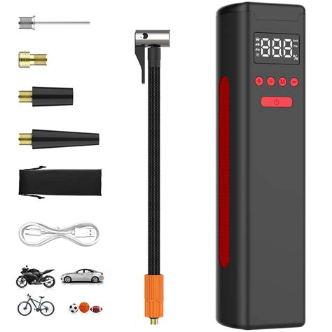 Buy PINREK Tire Inflator Portable Air Compressor, 150PSI Cordless Air ...