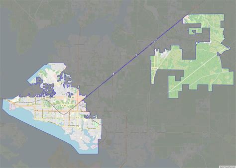 Map of Panama City - Thong Thai Real