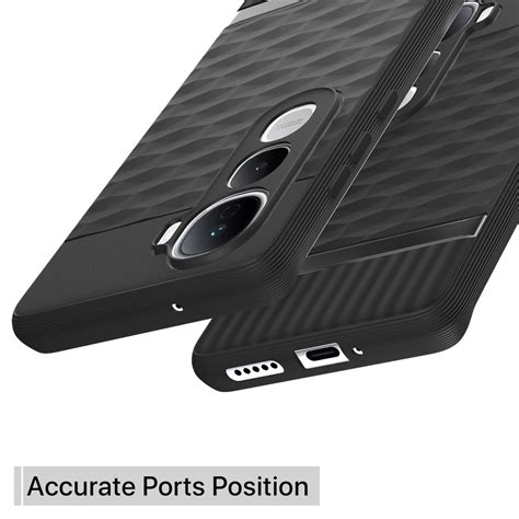 Buy Pikkme Vivo Y400 Pro 5G Shockproof Soft Flexible Gencase Back Cover ...