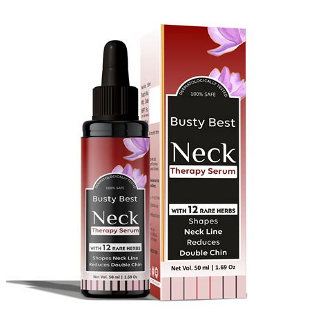 Busty Best - Neck Therapy Serum | 50ml - Shape Neck Line and Reduce Do ...