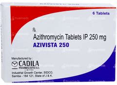 Azivista 250 Tablet: Uses, Side Effects, Price & Substitutes