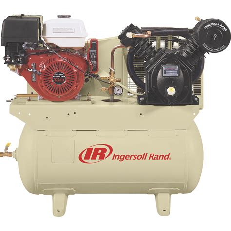 Ingersoll Rand 30-Gallon Gas Air Compressor, 24.3 CFM @ 175 PSI, 14 HP ...