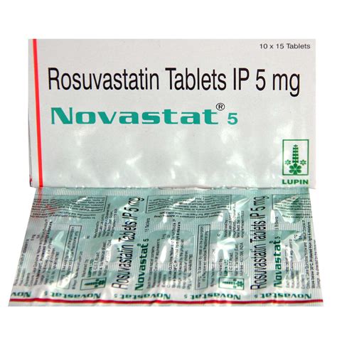 Novastat 5 Tablet 15's Price, Uses, Side Effects, Composition - Apollo ...