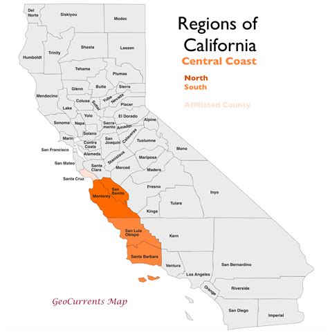 The Regionalization of California, Part 2 - GeoCurrents
