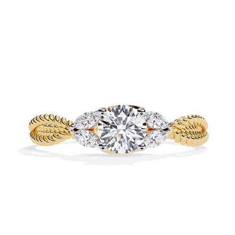 Eden Whisper Round Diamond Ring – Espira Gems