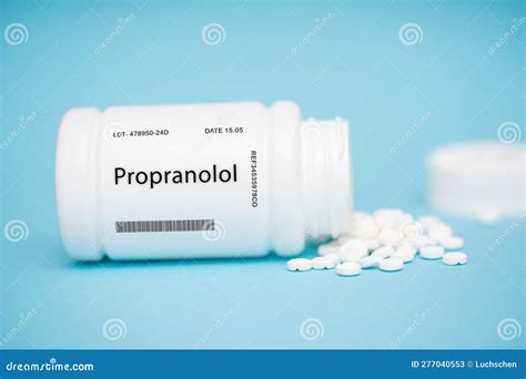 Propranolol stock image. Image of beta, pills, tablet - 277040553