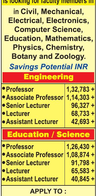 St Joseph College Tanzania [Africa] Botany/Zoology Faculty Jobs | >1 ...