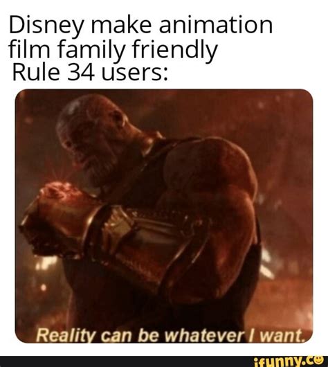 Disney make animation film family friendly Rule 34 users: - iFunny