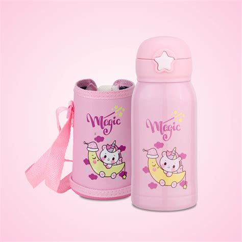 Buy Vacbott Vaccum Bottle, Kids Double Walled 24 Hours Hot and Cold ...