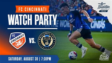 FC Cincinnati Watch Party at Braxton Union, 8901 U.S. 42 HWY, Union, KY ...