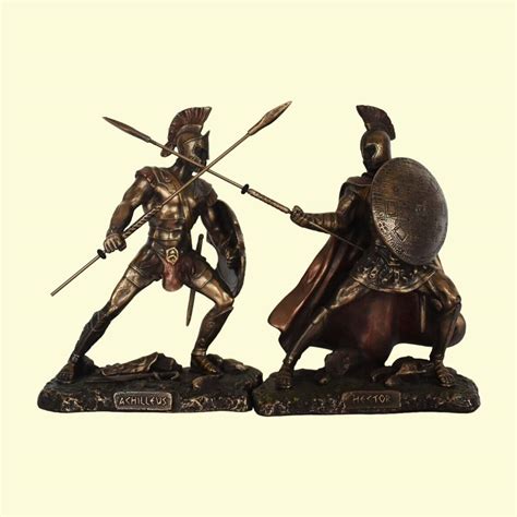 Achilles Vs Hector - Battle in Front of the Walls of Troy - Homer's the ...