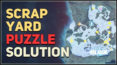 Scrap Yard Puzzle Stellar Blade - YouTube