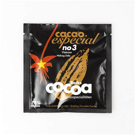 Becks Chocolate Powder Vietnam 75%, 25g Btl. - schwarzenbach.ch
