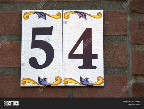House Number: 54 Image & Photo (Free Trial) | Bigstock