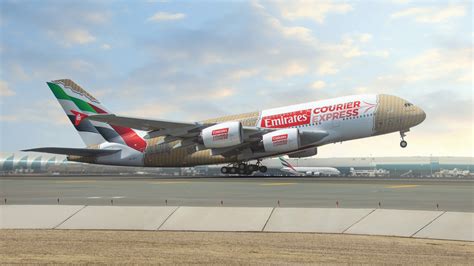 Emirates Unveils First-Ever Cargo-Inspired A380 Livery for Courier ...