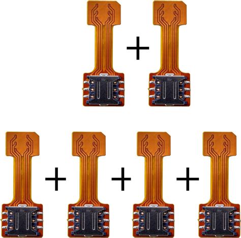 Anonymous Hybrid Sim Adapter for All Hybrid Sim Phone - 6Pc : Amazon.in ...