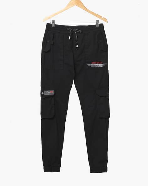 Slim Fit Mid-Rise Cargo Joggers - Price History