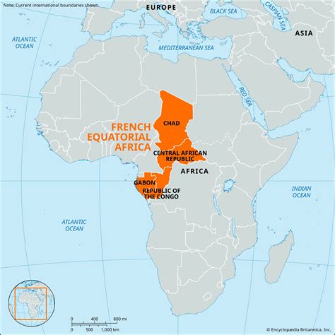 Equatorial Africa Map Equatorial Guinea Map In Africa Zoom Version,