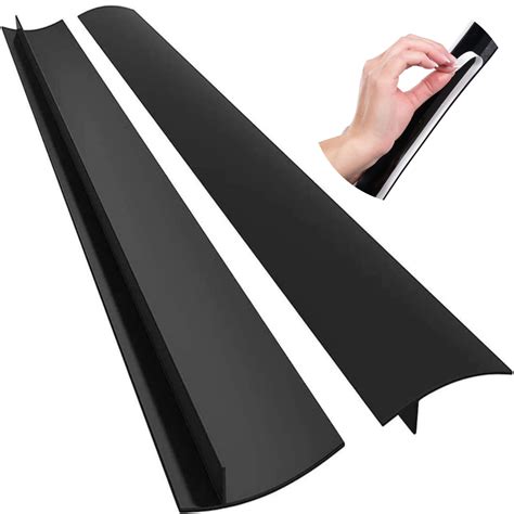 Buy 2 Pack Stove Gap Covers With Adhesive Strip 25" Silicone Gap Filler ...
