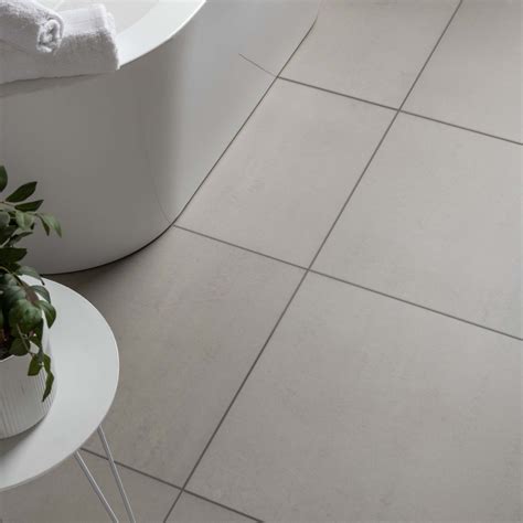 Lounge Light Grey Matt Porcelain Floor Tiles - Tile Mountain