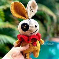 Image result for Crochet Bunny Eyes