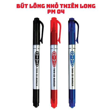Bút lông dầu 2 đầu nhỏ Thiên Long PM 04 Viết Lông Dầu CAM KẾT CHÍNH ...